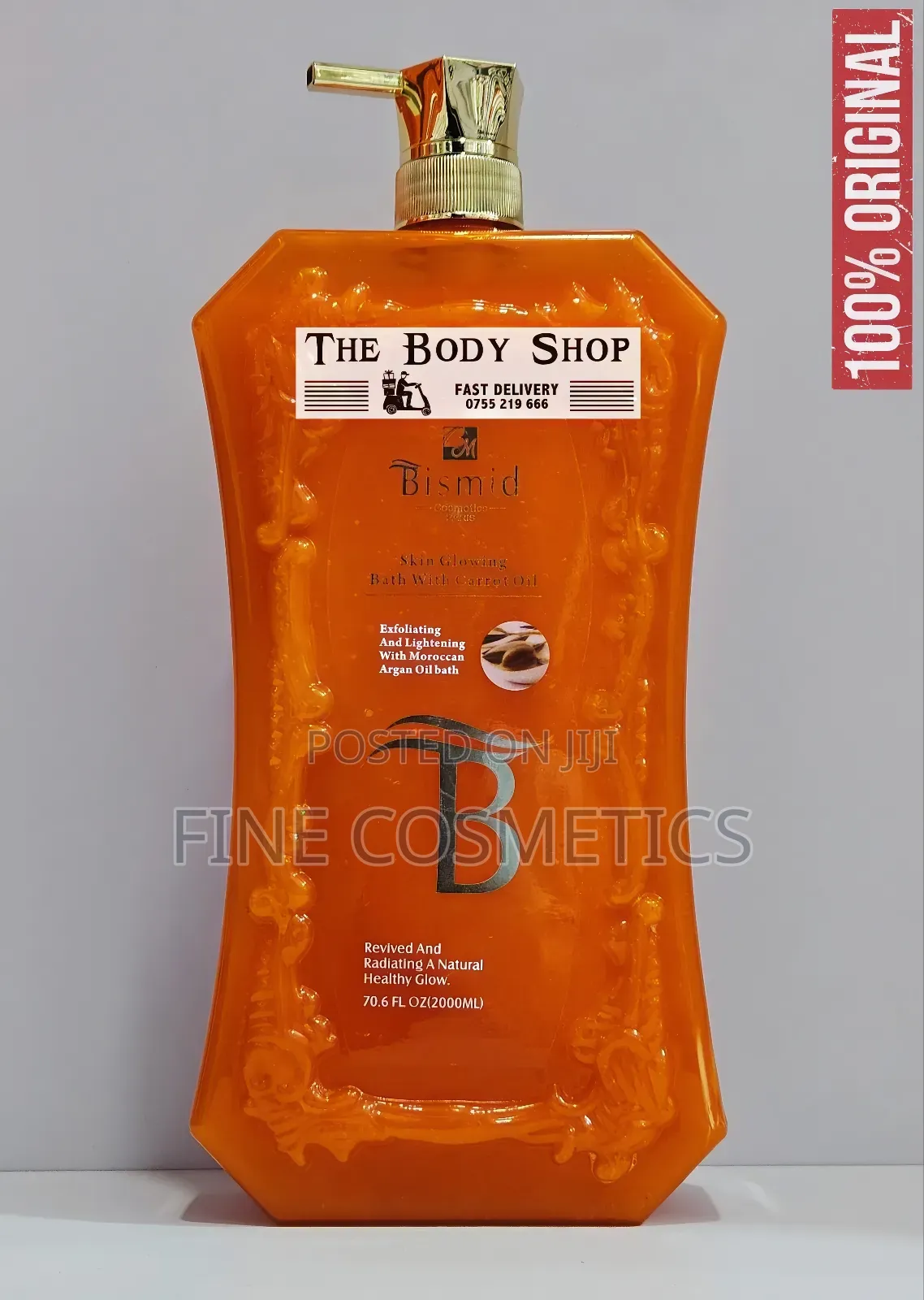 ORIGINAL BISMID | Skin Glowing + Whitening Bath Shower Gel.