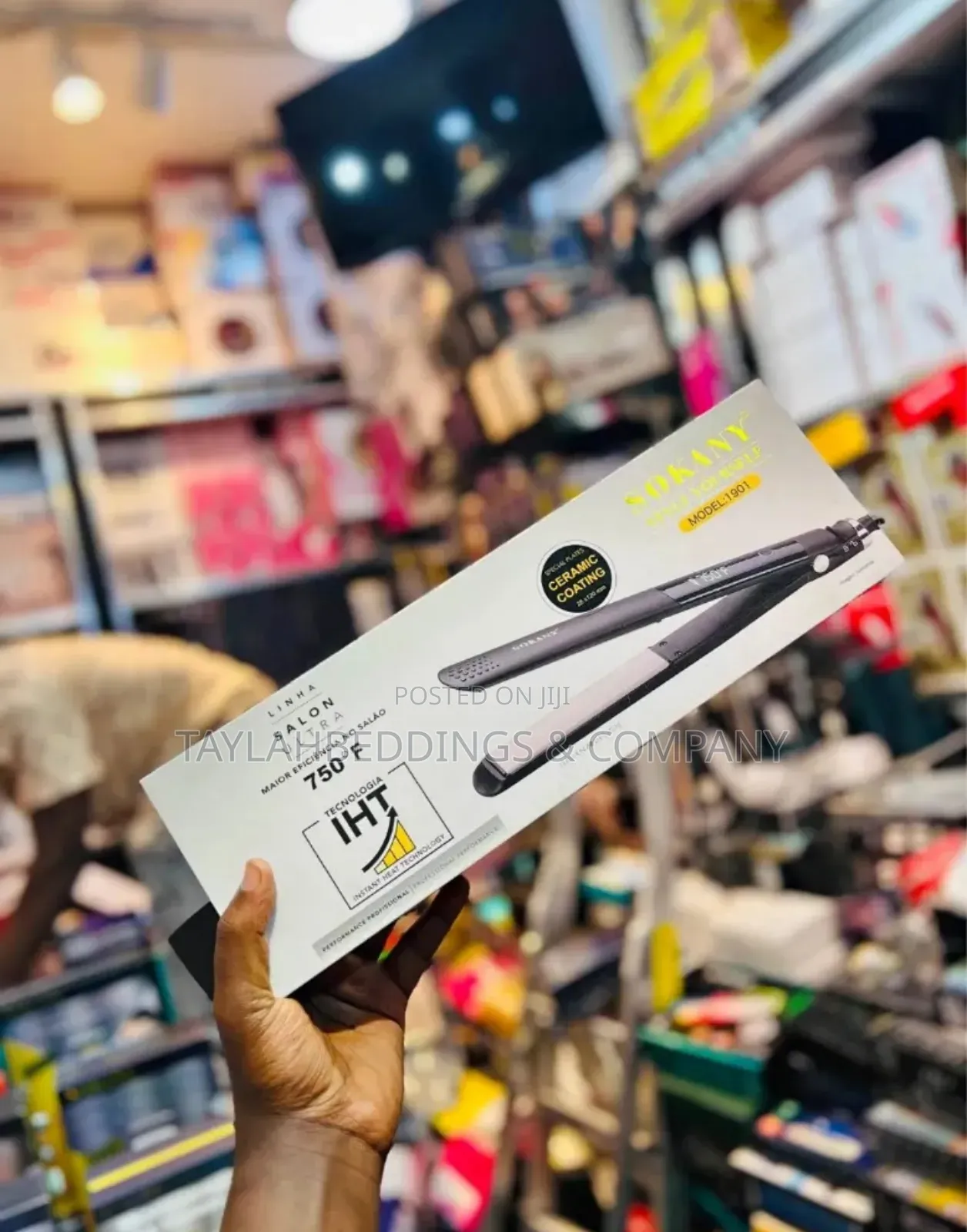 Professional Ceramic Hair Straightener Hair Iron Tool