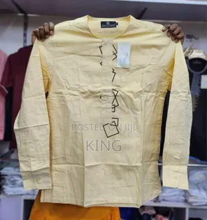 Toasty African Wear Kitengi Shirt. Long Sleeves