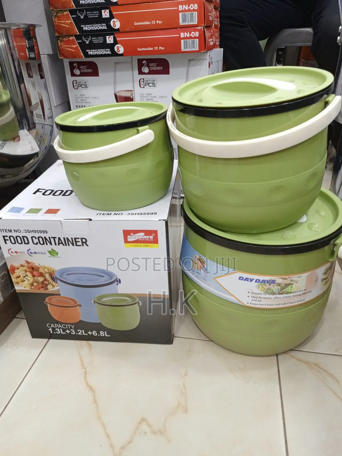 Food Storage Container Set of 3pcs