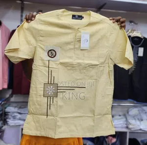 Tender African Wear Kitengi Shirt. Short Sleeves