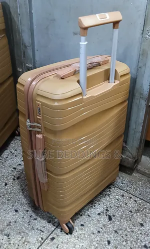 Golden Simple Suitcase