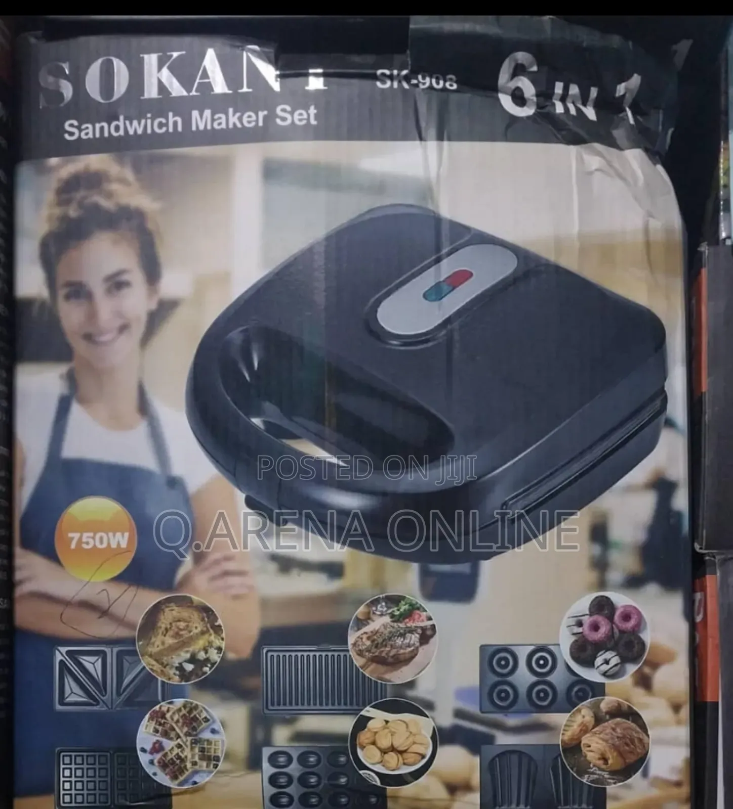 6 in 1 Sandwich Maker