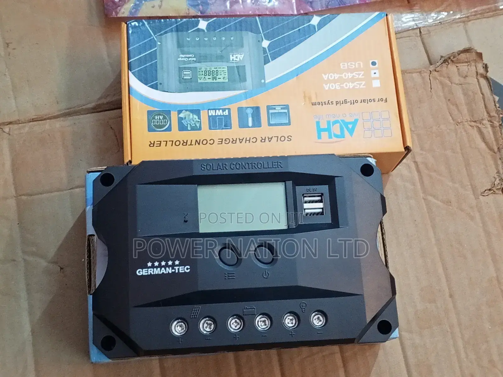 50amps Heavy Duty Solar Charge Controller