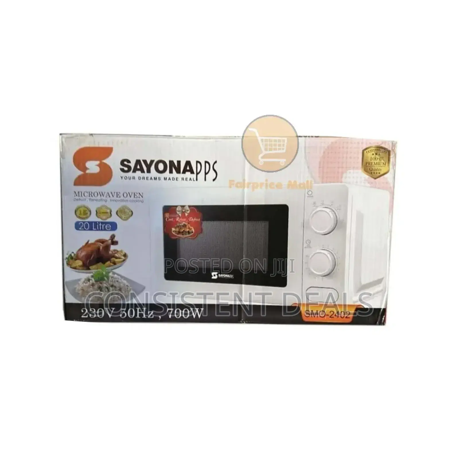 Sayona 20L Microwave Oven