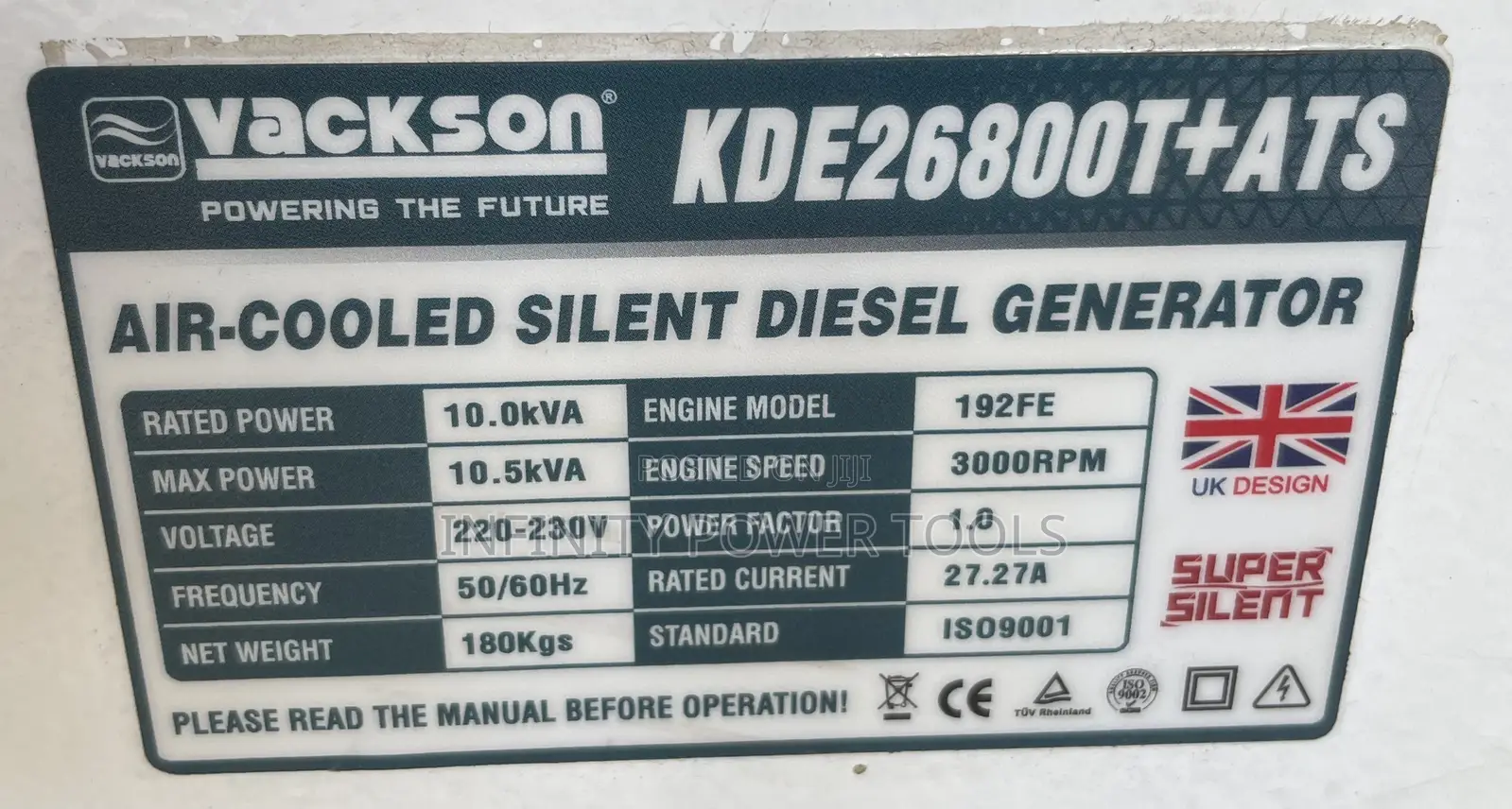 Heavy Duty Diesel Generator(10kva)