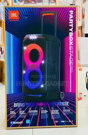 JBL Party Box Stage 320 New Latest Bluetooth Rechargeable