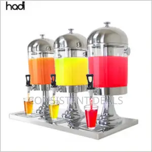 Triple Non Electric Beverage Juice Dispenser