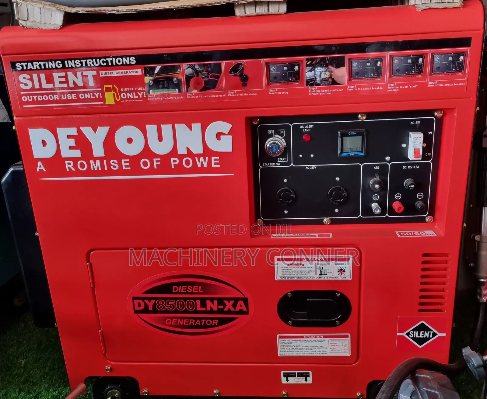 8kv 3 Phase Generator Made in Japan