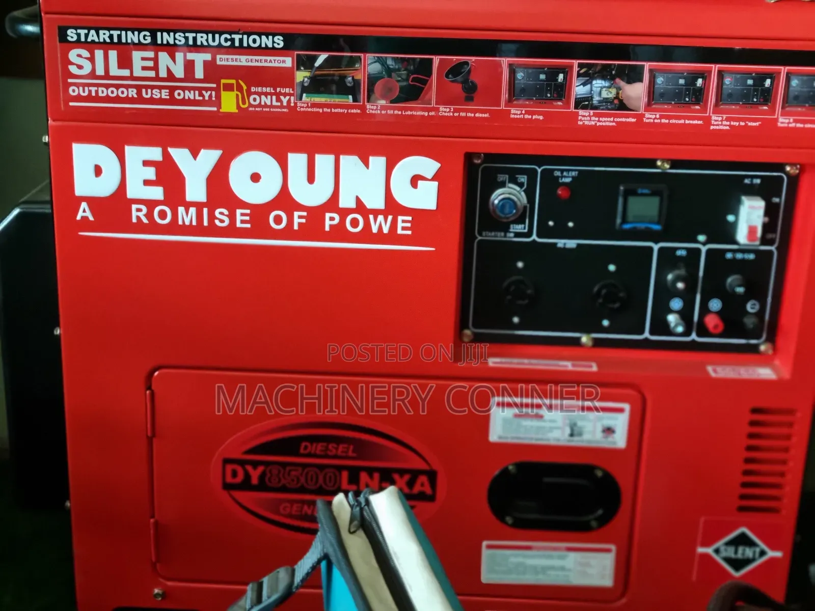 8kv Silent Disel Generator Japan
