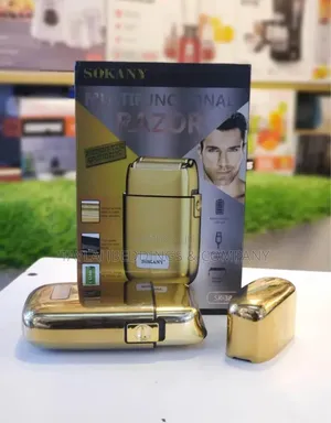 Cordless Metal Double Electric Shaver for Men