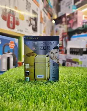 Cordless Metal Double Electric Shaver for Men