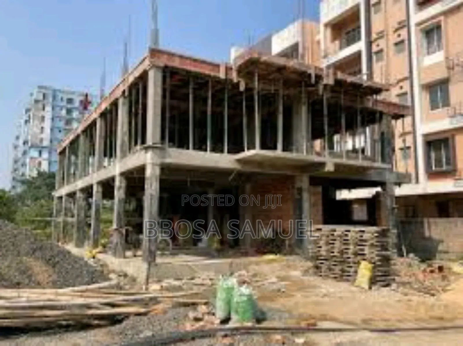 Concrete Casting on Affordable Price Using Crane and Mixers