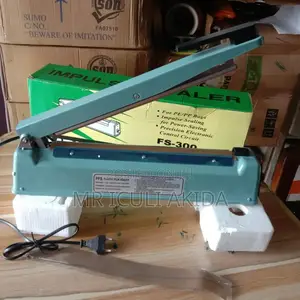 FS300 Manual Plastic Bag Impulse Sealer WTH Adjustable Timer