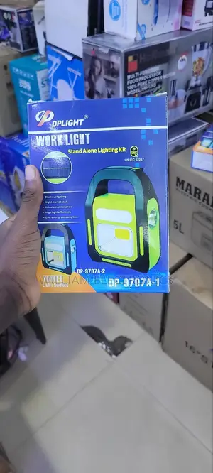 3in1 Work Light With a D.C Input/Rechargeable Lighting Kit