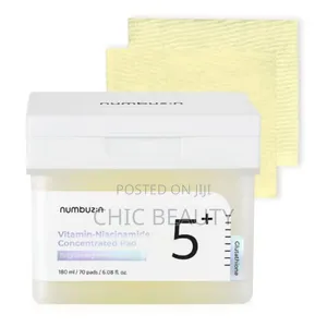 Numbuzin No.5 Vitamin Niacinamide Concentrated Angle Pads