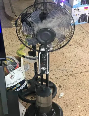 Pedestal Misting Fan With Water Tank Oscillating Misting Fan