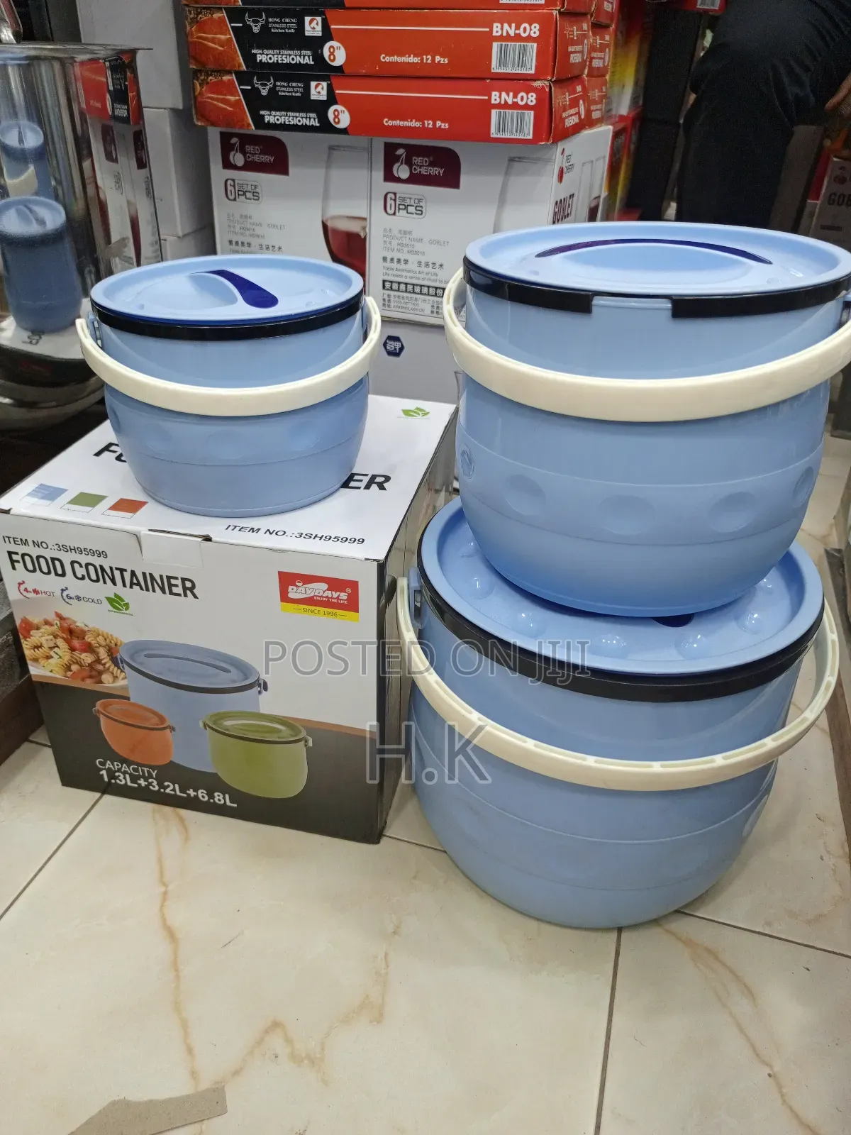 3pc Food Container Set
