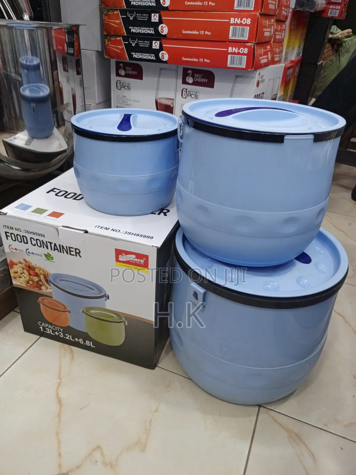 3pc Food Container Set