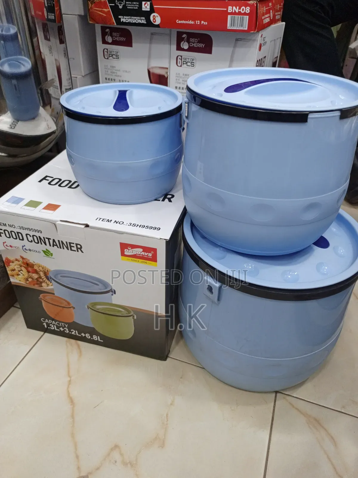 3pc Food Container Set