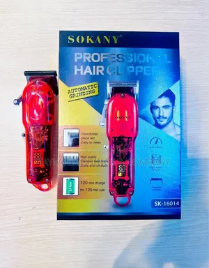 Sokany Beard Hair Trimmer for Men - Red