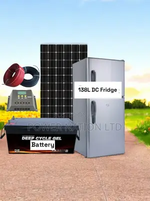300w Solar System Full Kit With 138 Liters DC/Solar Fridge