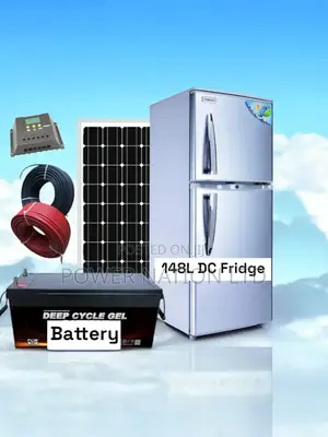 400w Solar System Full Kit With 148 Liters DC/Solar Fridge