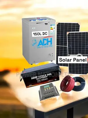 150 Liters Solar Deep Freezer W/T 300w Solar System Full Kit