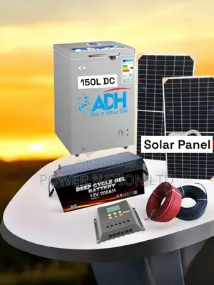 300w Solar System Full Kit With 150l DC/Solar Deep Freezer