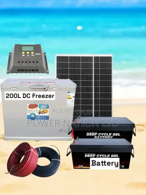 400w Solar System Full Kit With 200l Dc/Solar Deep Freezer