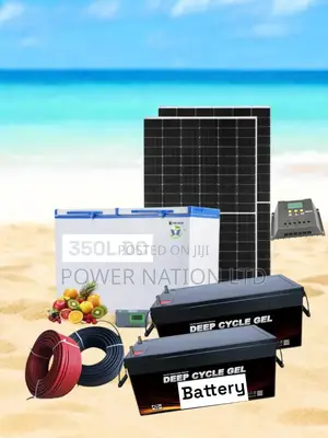 700w Solar System Full Kit With 350l DC/Solar Deep Freezer
