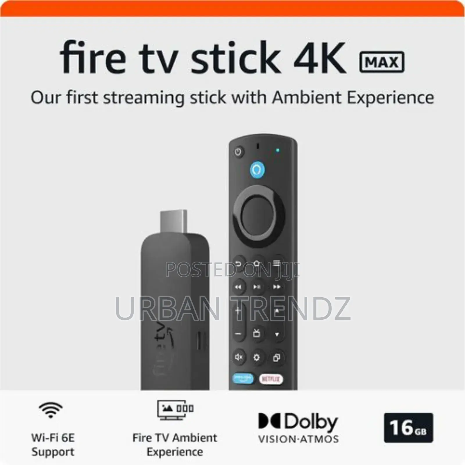 Amazon Fire TV Stick Max 2nd Gen Streaming Device,