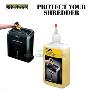 FELLOWES Shredder Oil Lubricant Bottle With Nozzle 355ml