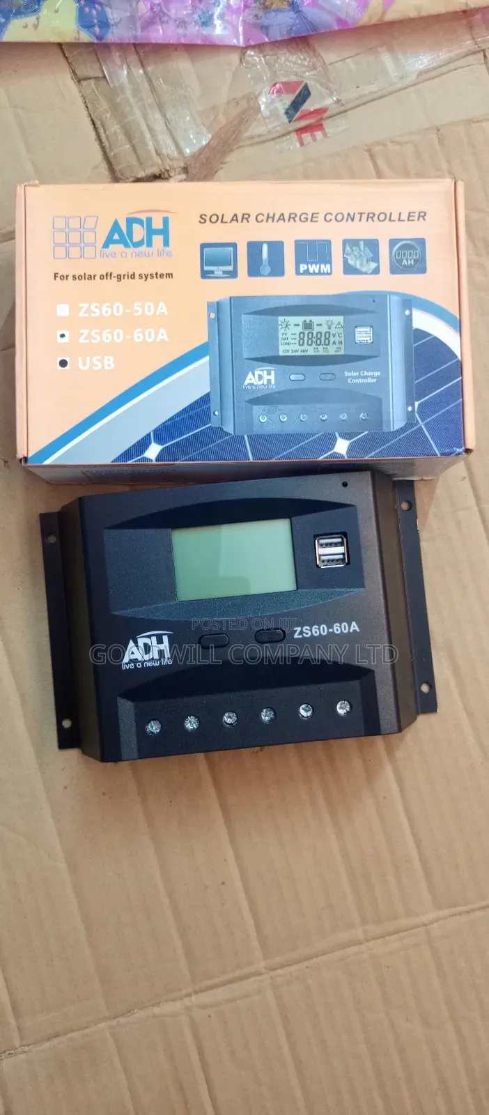 60amps Solar Charge Controller Heavy Duty
