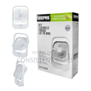 Geepas Rechargeable Table/ Desk Fan