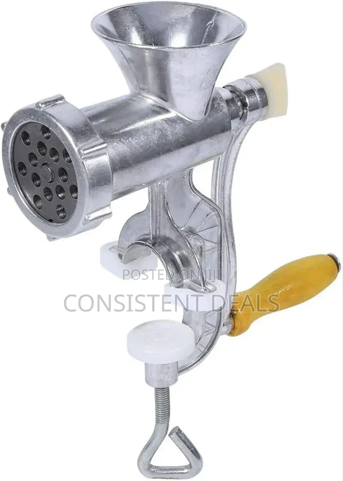Manual Meat Grinder With Clamp