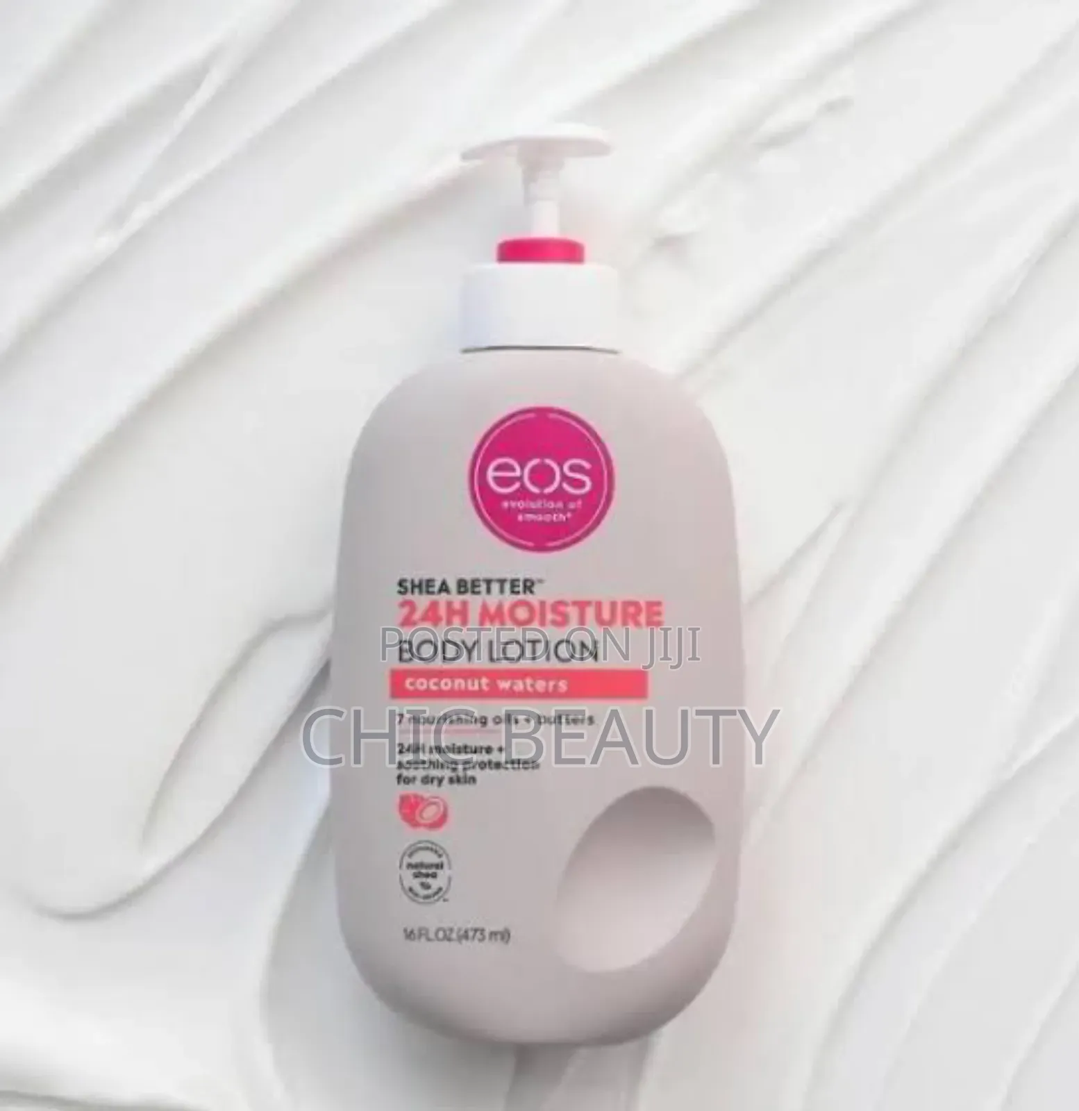 Eos Shea Butter Coconut Waters 24H Moisture Lotion 473ml