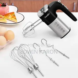 New Model Sonifer Hand Mixer (7078) With 3 Mixing Heads