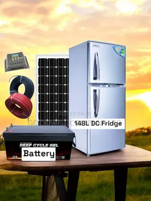 400w Solar Full Kit 148 Liters DC/Solar Fridge