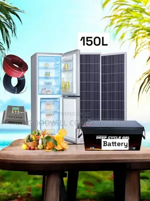 400w Solar System Full Kit With 150 Liters DC/Solar Fridge