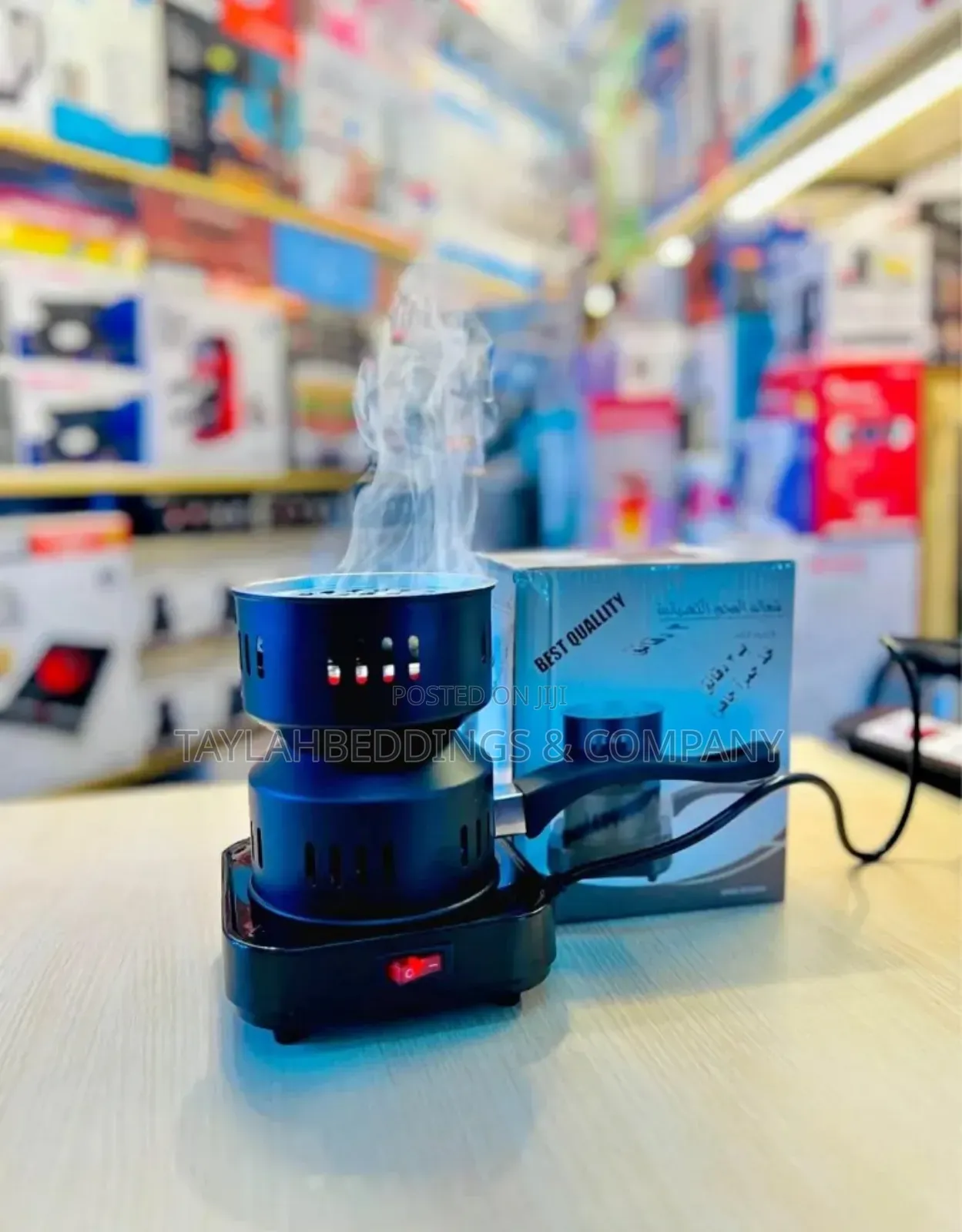 Portable Coal Burner With Stainer Tubular Heating Stove Heat