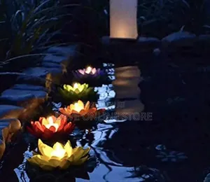 Water Sensor Floating Diyas Smokeless Flameless Candles