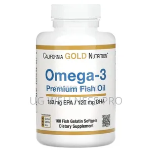California Gold Nutrition, Omega-3 Premium Fish Oil, 100s