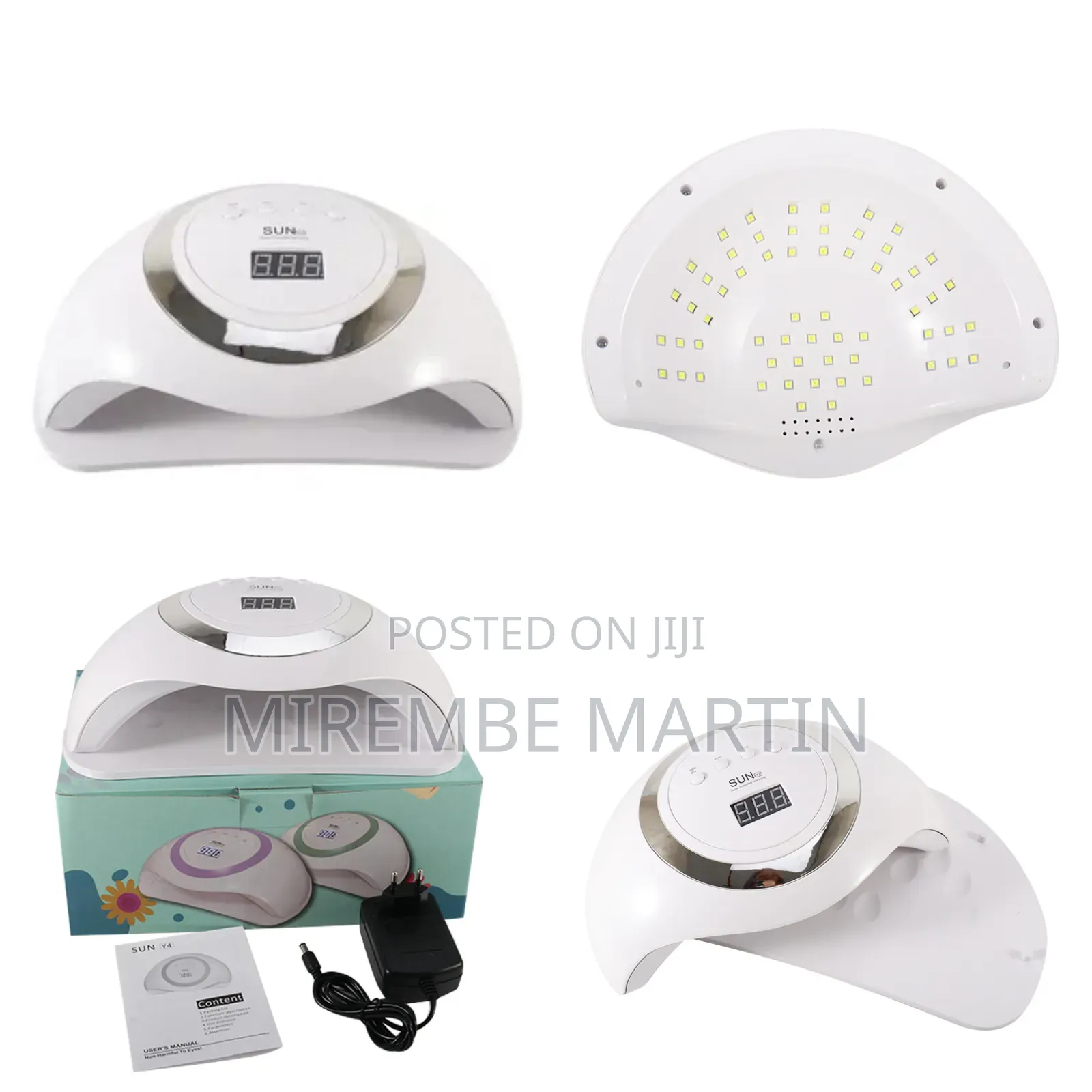 Two Hands Y4 Nail Lamp Big Space 168W
