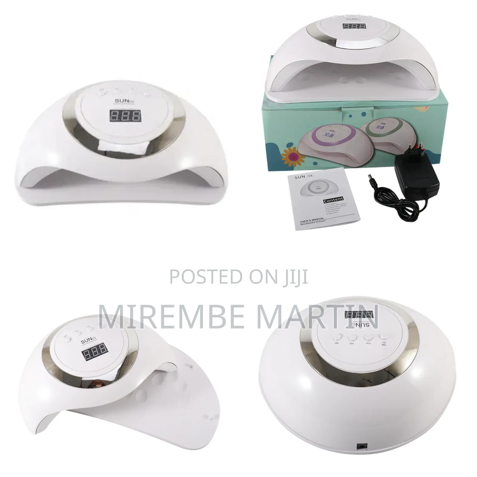 Two Hands Y4 Nail Lamp Big Space 168W