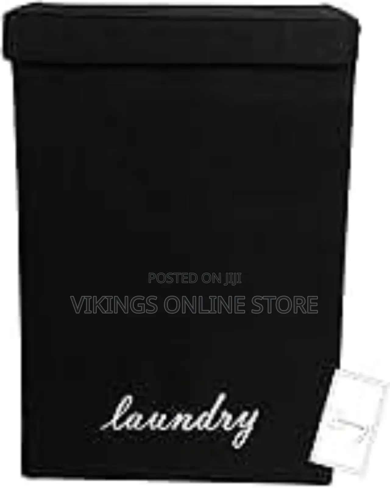 Laundry Basket Free-Standing Organizer Foldable.Black