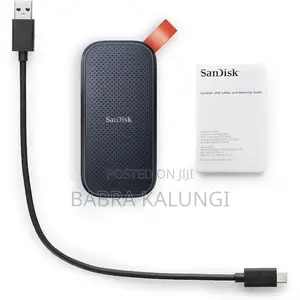 Sandisk 1TB Portable SSD - Up to 520mb/S, USB-C,