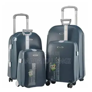 4 Piece PP Fashion Carry on Luggage Hard Rolling Trunk