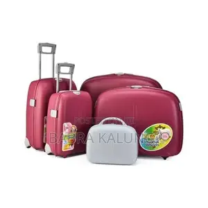 5 Piece Waterprof Travel Wheeled Trolley Hardside