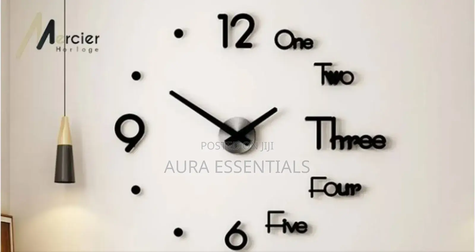 Smart 3D Wall Clock